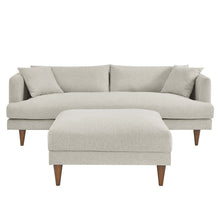 Load image into Gallery viewer, Zoya Down Filled Overstuffed Sofa and Ottoman Set by Modway
