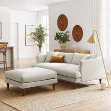 Load image into Gallery viewer, Zoya Down Filled Overstuffed Sofa and Ottoman Set by Modway
