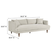 Load image into Gallery viewer, Zoya Down Filled Overstuffed Sofa and Ottoman Set by Modway
