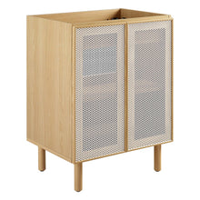 Load image into Gallery viewer, Calla 24" Perforated Metal Bathroom Vanity Cabinet (Sink Basin Not Included) by Modway
