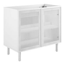 Load image into Gallery viewer, Calla 36" Perforated Metal Bathroom Vanity Cabinet (Sink Basin Not Included) by Modway
