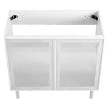 Load image into Gallery viewer, Calla 36" Perforated Metal Bathroom Vanity Cabinet (Sink Basin Not Included) by Modway
