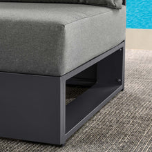 Load image into Gallery viewer, Tahoe Outdoor Patio Powder-Coated Aluminum Modular Armless Chair by Modway
