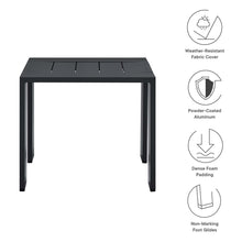 Load image into Gallery viewer, Tahoe Outdoor Patio Powder-Coated Aluminum End Table by Modway
