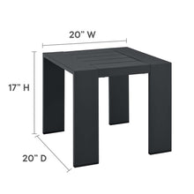 Load image into Gallery viewer, Tahoe Outdoor Patio Powder-Coated Aluminum End Table by Modway
