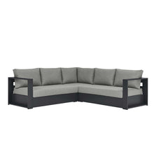 Load image into Gallery viewer, Tahoe 3-Piece Outdoor Patio Powder-Coated Aluminum Sectional Sofa Set by Modway
