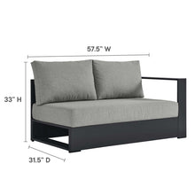 Load image into Gallery viewer, Tahoe 3-Piece Outdoor Patio Powder-Coated Aluminum Sectional Sofa Set by Modway
