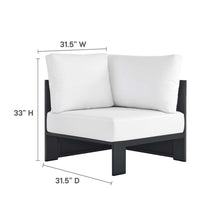 Load image into Gallery viewer, Tahoe 3-Piece Outdoor Patio Powder-Coated Aluminum Sectional Sofa Set by Modway
