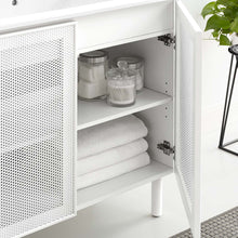 Load image into Gallery viewer, Calla 36" Perforated Metal Bathroom Vanity by Modway
