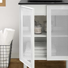Load image into Gallery viewer, Calla 24" Perforated Metal Bathroom Vanity by Modway
