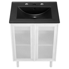 Load image into Gallery viewer, Calla 24" Perforated Metal Bathroom Vanity by Modway
