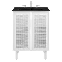 Load image into Gallery viewer, Calla 24" Perforated Metal Bathroom Vanity by Modway
