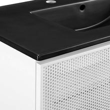 Load image into Gallery viewer, Calla 36" Perforated Metal Bathroom Vanity by Modway
