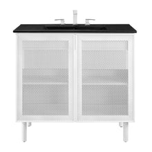 Load image into Gallery viewer, Calla 36" Perforated Metal Bathroom Vanity by Modway
