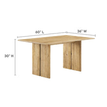 Load image into Gallery viewer, Amistad 60" Wood Dining Table and Bench Set by Modway
