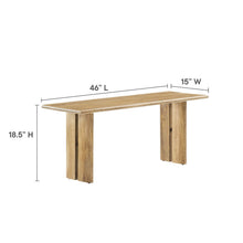 Load image into Gallery viewer, Amistad 60" Wood Dining Table and Bench Set by Modway
