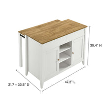 Load image into Gallery viewer, Garland Kitchen Island by Modway
