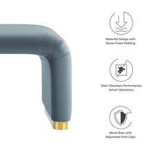 Load image into Gallery viewer, Koda Performance Velvet Waterfall Ottoman by Modway
