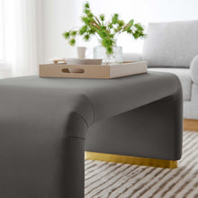 Load image into Gallery viewer, Koda Performance Velvet Waterfall Ottoman by Modway
