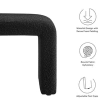 Load image into Gallery viewer, Simba Boucle Fabric Waterfall Stool by Modway
