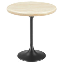 Load image into Gallery viewer, Lippa 20" Round Faux Travertine Side Table by Modway
