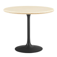 Load image into Gallery viewer, Lippa 36Ó Round Faux Travertine Dining Table by Modway

