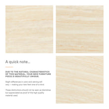 Load image into Gallery viewer, Lippa 48" Round Faux Travertine Dining Table by Modway
