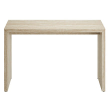 Load image into Gallery viewer, Mirella Faux Travertine Console Table by Modway
