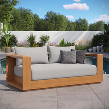 Load image into Gallery viewer, Tahoe Acacia Wood Outdoor Patio Acacia Wood Loveseat by Modway
