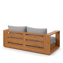 Load image into Gallery viewer, Tahoe Acacia Wood Outdoor Patio Acacia Wood Loveseat by Modway
