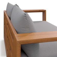 Load image into Gallery viewer, Tahoe Acacia Wood Outdoor Patio Acacia Wood Loveseat by Modway
