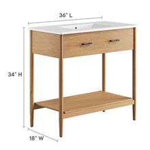 Load image into Gallery viewer, Zaire 36" Bathroom Vanity by Modway
