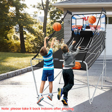Load image into Gallery viewer, Foldable Dual Shot Basketball Arcade Game with Electronic Scoring System
