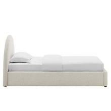 Load image into Gallery viewer, Resort Upholstered Fabric Arched Round Twin Platform Bed by Modway
