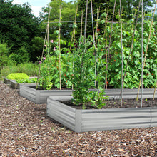 Load image into Gallery viewer, Metal Galvanized Raised Garden Bed with Open-Ended Base-8 x 4 ft
