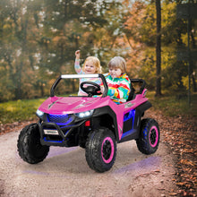 Load image into Gallery viewer, 12V 2-Seater Kids Ride on UTV with Slow Start Function Music-Pink
