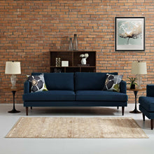 Load image into Gallery viewer, Kennocha Rustic Vintage Abstract Waves 8x10 Area Rug by Modway
