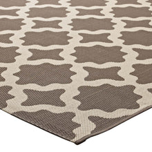 Load image into Gallery viewer, Cerelia Moroccan Trellis Indoor and Outdoor 9x12 Area Rug by Modway

