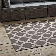 Load image into Gallery viewer, Cerelia Moroccan Trellis Indoor and Outdoor 9x12 Area Rug by Modway

