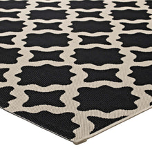 Load image into Gallery viewer, Cerelia Moroccan Trellis Indoor and Outdoor 9x12 Area Rug by Modway
