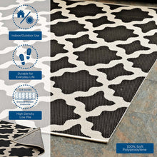 Load image into Gallery viewer, Cerelia Moroccan Trellis Indoor and Outdoor 9x12 Area Rug by Modway
