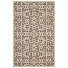 Load image into Gallery viewer, Ariana Vintage Floral Trellis Indoor and Outdoor 9x12 Area Rug by Modway
