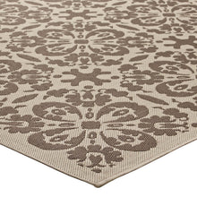 Load image into Gallery viewer, Ariana Vintage Floral Trellis Indoor and Outdoor 9x12 Area Rug by Modway

