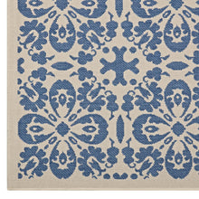 Load image into Gallery viewer, Ariana Vintage Floral Trellis Indoor and Outdoor 9x12 Area Rug by Modway
