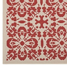 Load image into Gallery viewer, Ariana Vintage Floral Trellis Indoor and Outdoor 9x12 Area Rug by Modway
