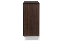 Load image into Gallery viewer, Baxton Studio Excel Modern and Contemporary Dark Brown Sideboard Storage Cabinet
