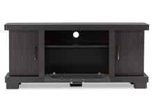 Load image into Gallery viewer, Baxton Studio Viveka 47-Inch Greyish Dark Brown Wood TV Cabinet with 2 Doors
