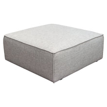 Load image into Gallery viewer, Vice Square Ottoman in Barley Fabric by Diamond Sofa
