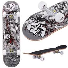 Load image into Gallery viewer, 31" x 8" Maple Deck Wood Child Professional Skateboard-A
