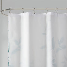 Load image into Gallery viewer, Madison Park Cecily 65% Rayonn 35% Polyester Shower Curtain- Seafoam MP70-6631 By Olliix
